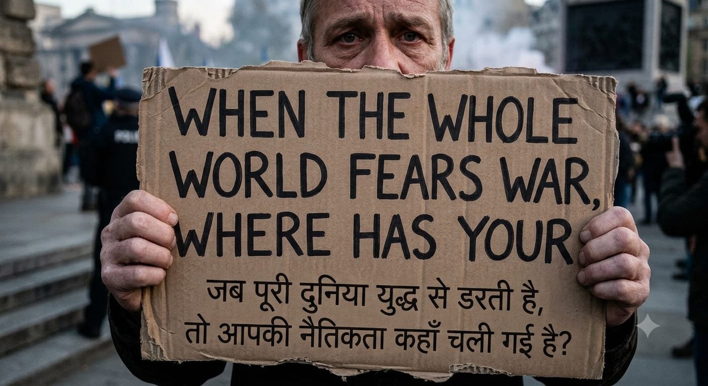When the Whole World Fears War, Where Has Your Ethics Gone?